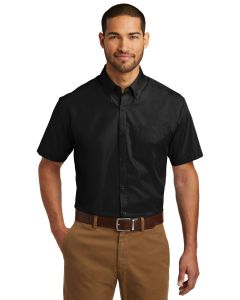 Port Authority® Short Sleeve Carefree Poplin Shirt