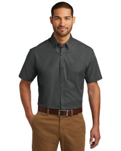Port Authority® Short Sleeve Carefree Poplin Shirt