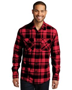 Port Authority® Plaid Flannel Shirt